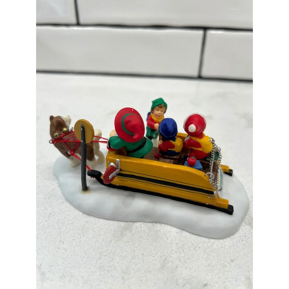 Department 56 North Pole Series School Sleigh Express 56.56837 Village Accessory